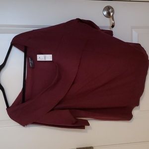 LANE BRYANT SHORT SLEEVE SWEATER